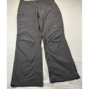 Eddie Bauer First Ascent Pants Men's 34x30 Gray  Guide Pro Cargo Hiking Outdoors